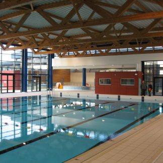 Photo de la piscine d'Issoire rénovée par Euclid Ingénierie